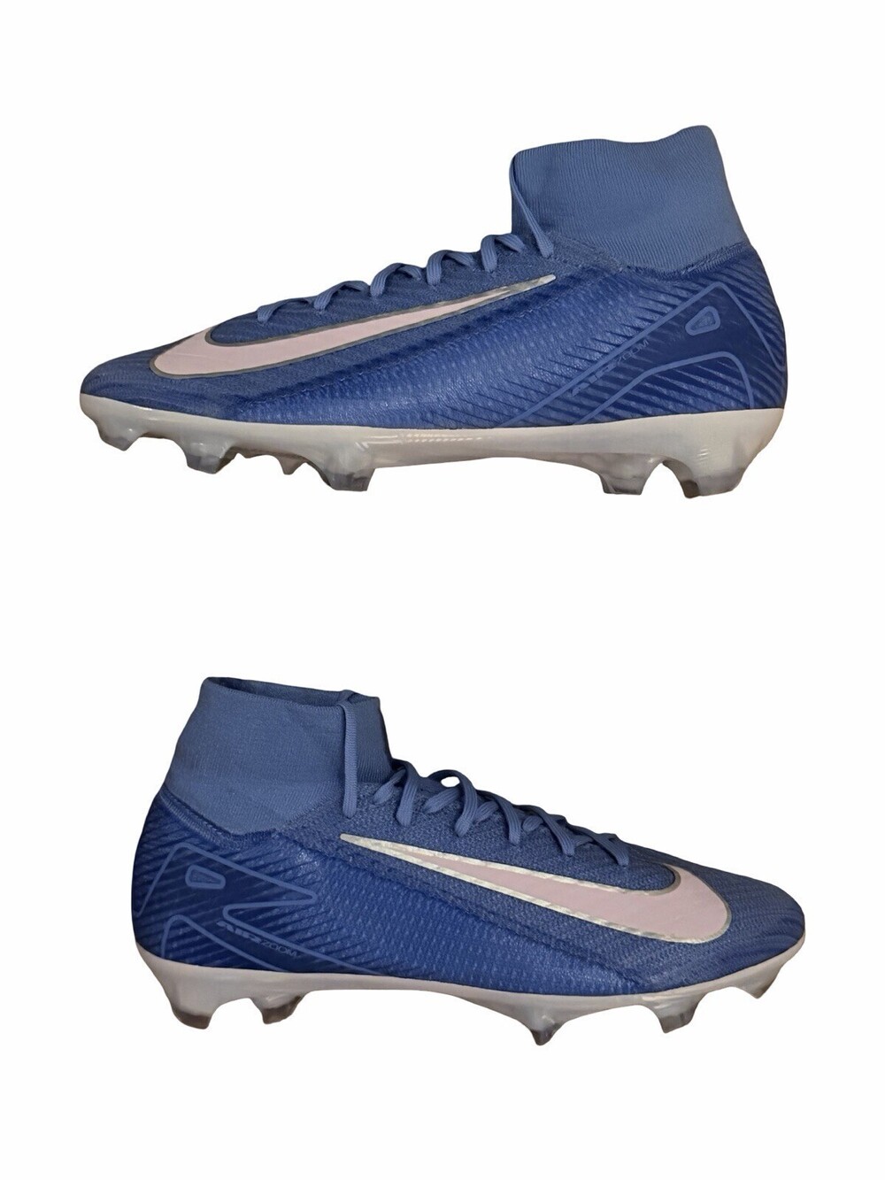 Size 8 Nike Superfly 10 Elite By You Soccer Cleats Blue Pink White